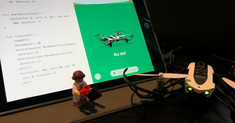 Pilotage drone par iPad en Swift