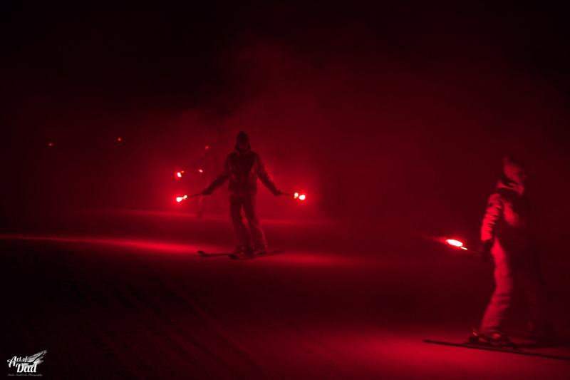 Descente au flambeau en Charteuse 2015