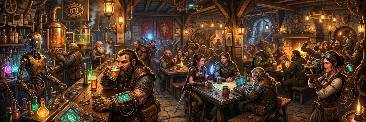 Hero Grand Salle de la .Taverne de l'Invisible