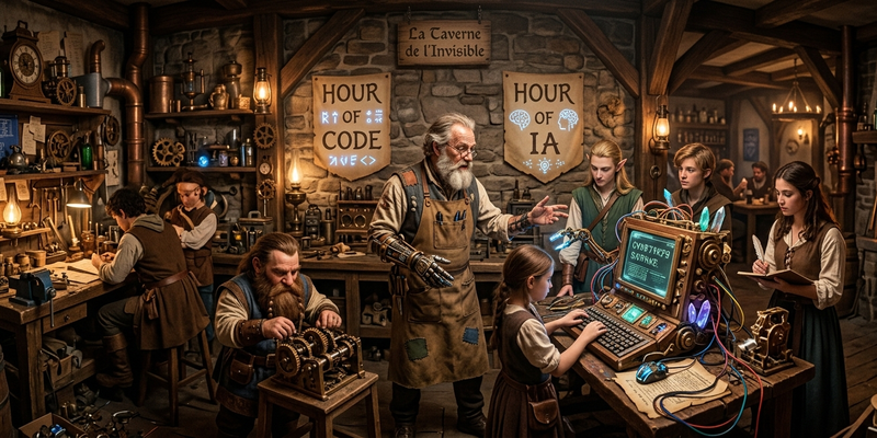 Hero Hour of Code, hour of AI