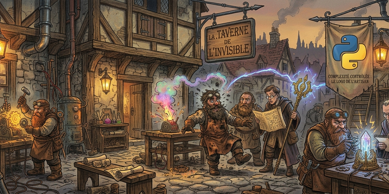 Hero image les tests à la .Taverne de l'Invisible