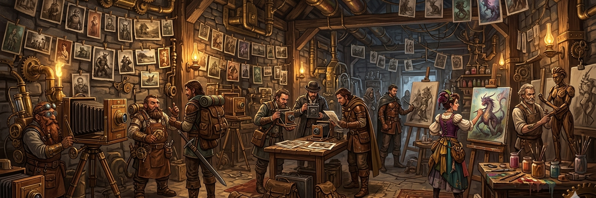 hero studio de la .Taverne de l'Invisible