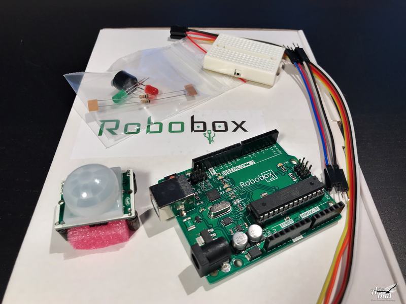 Contenu de la première boite Robobox