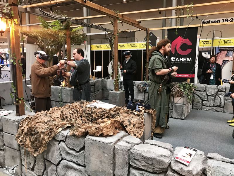 Le stand Cahem à Virtuality